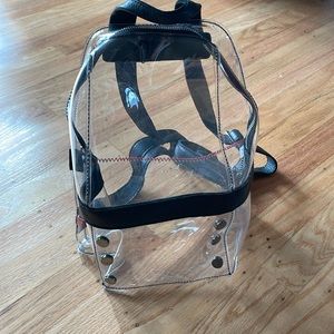Hammett clear backpack